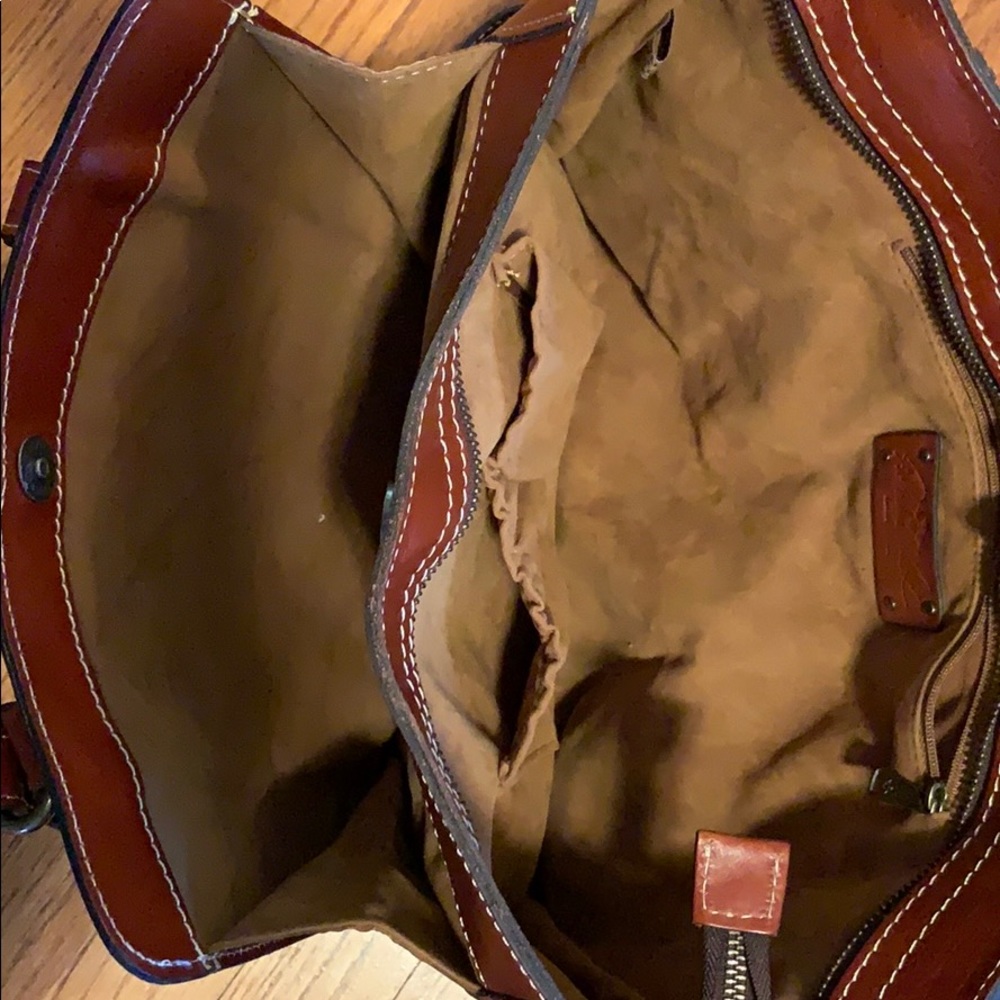 Patricia Nash Italian Leather Handbag - image 3